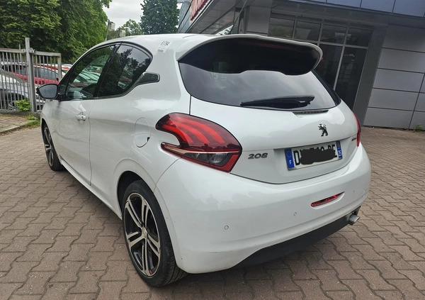 Peugeot 208 cena 22900 przebieg: 129093, rok produkcji 2015 z Krotoszyn małe 56
